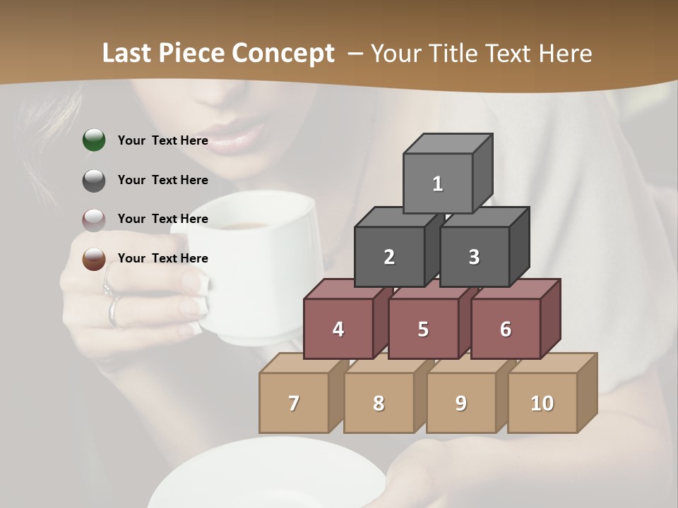 Coffee Sensuality Clean PowerPoint Template