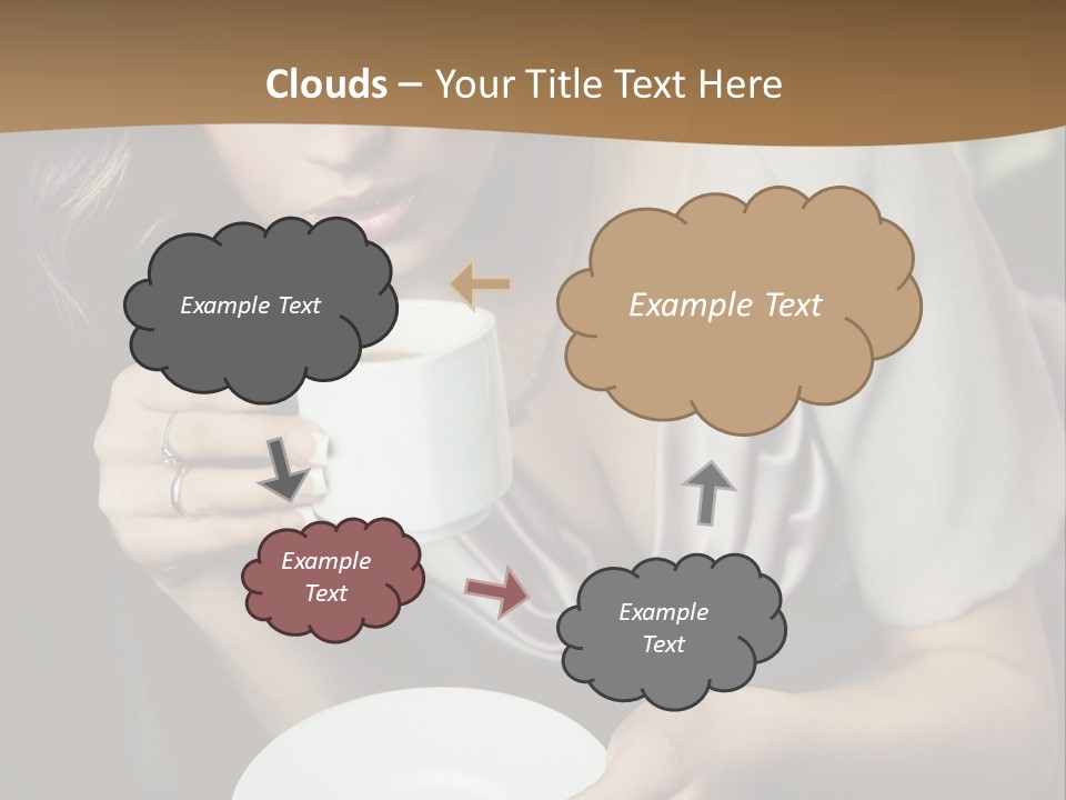 Coffee Sensuality Clean PowerPoint Template