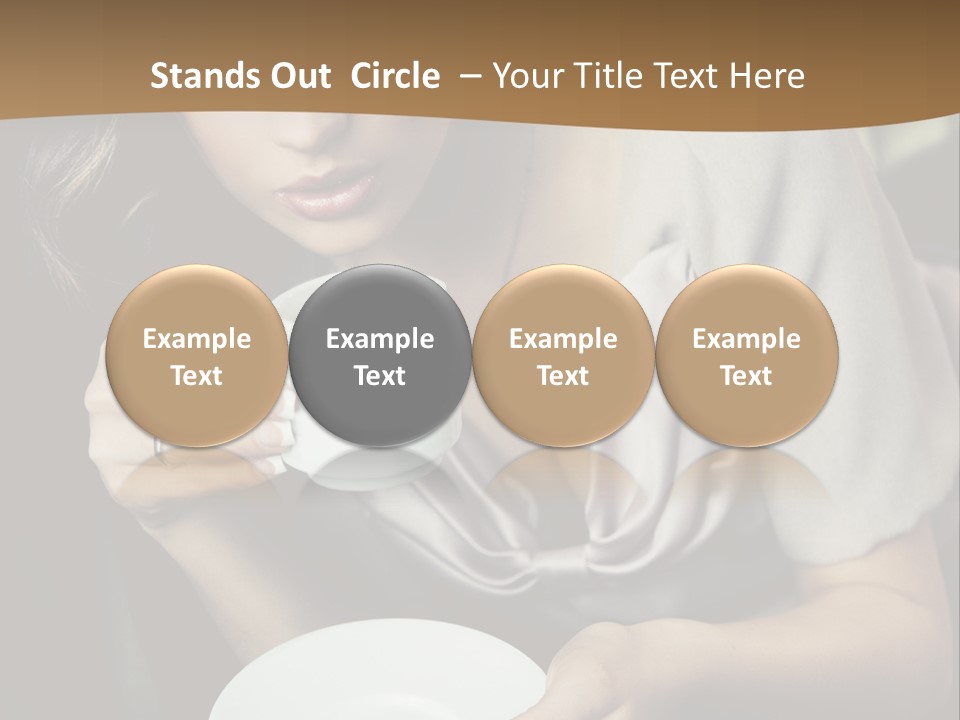 Coffee Sensuality Clean PowerPoint Template