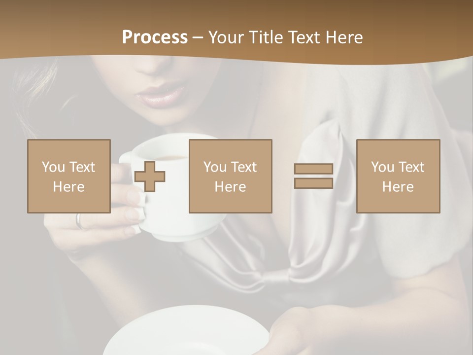 Coffee Sensuality Clean PowerPoint Template