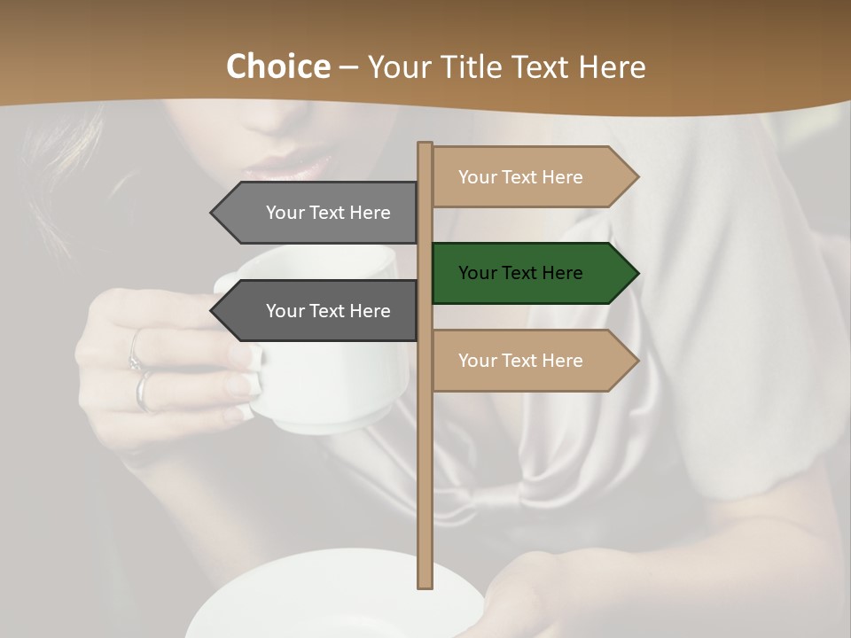 Coffee Sensuality Clean PowerPoint Template