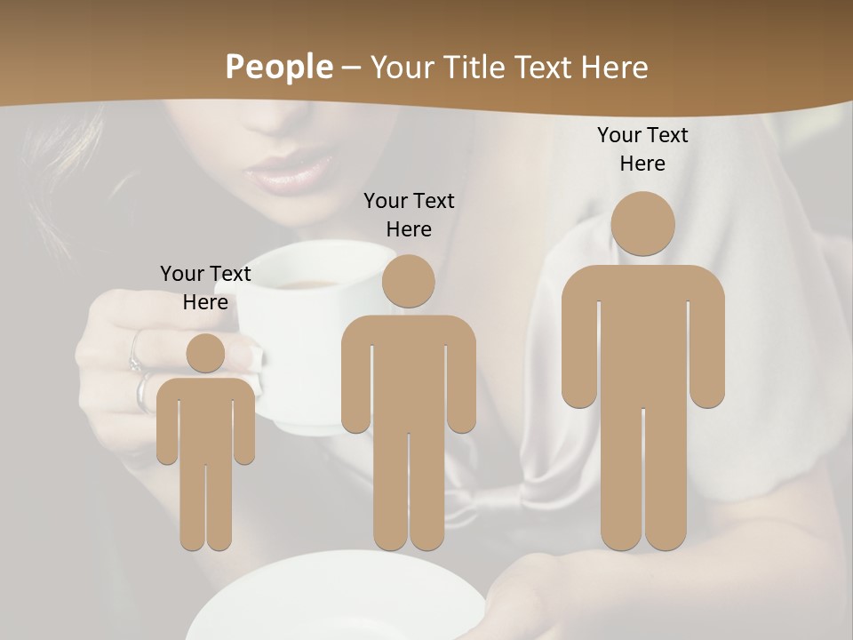 Coffee Sensuality Clean PowerPoint Template