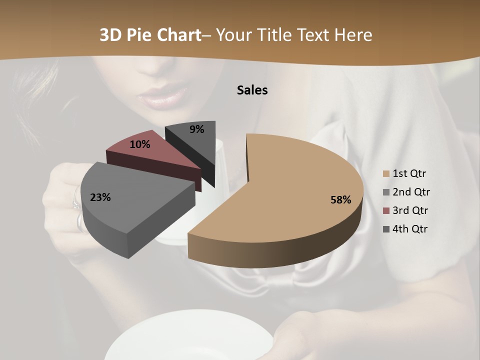 Coffee Sensuality Clean PowerPoint Template