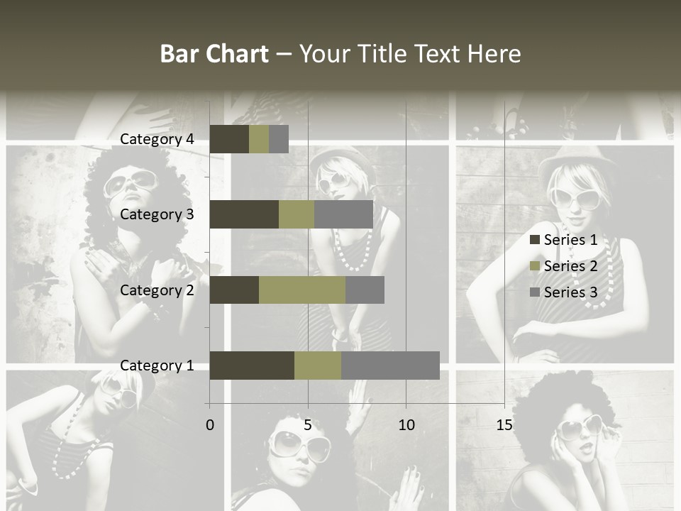 Vintage Hair Female PowerPoint Template