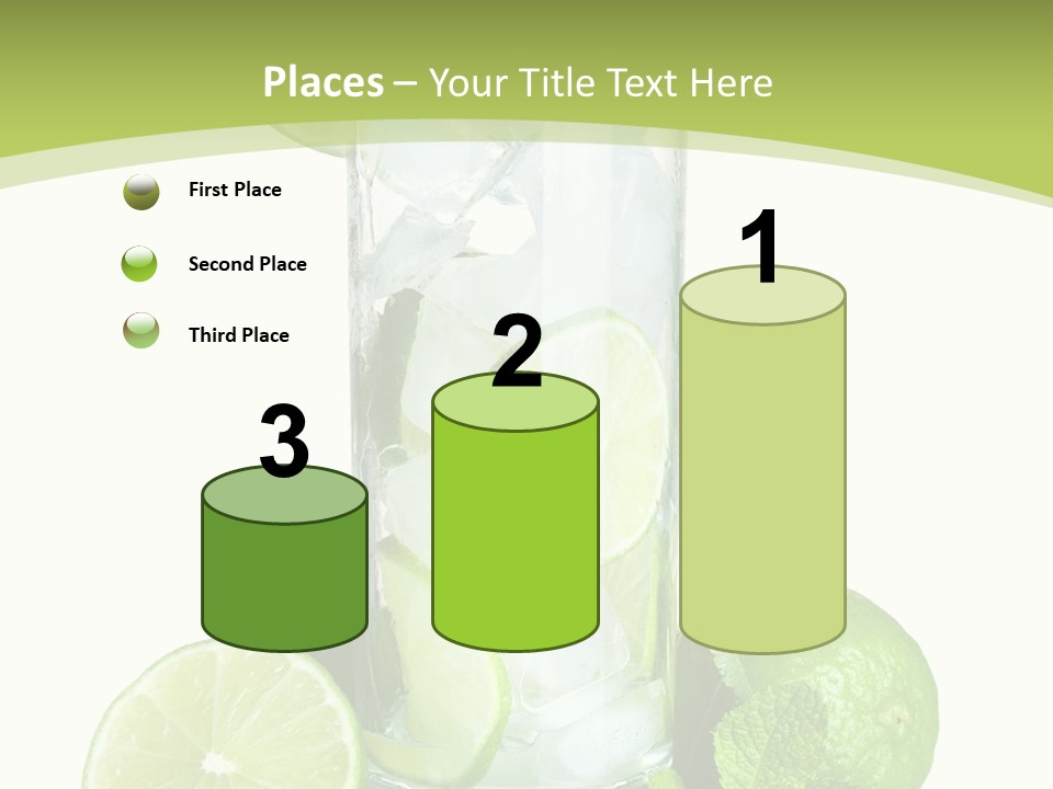 Purified Glass Soda PowerPoint Template