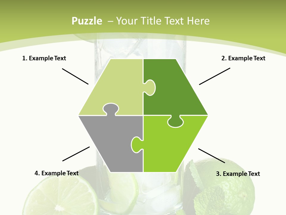 Purified Glass Soda PowerPoint Template