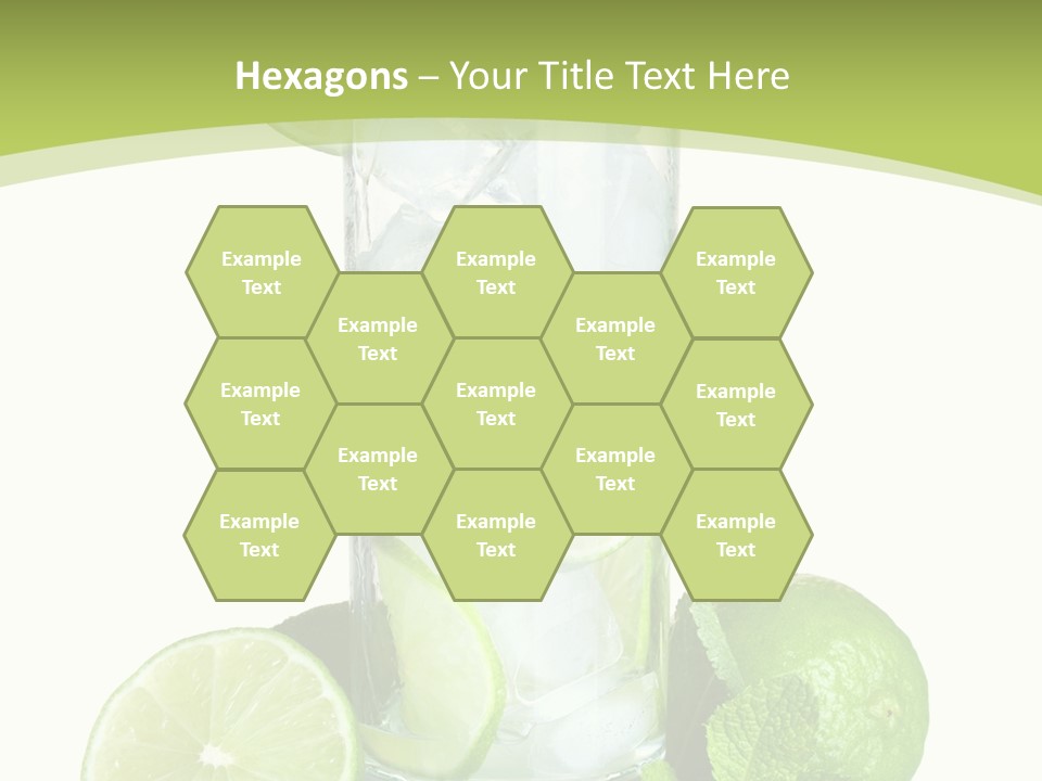 Purified Glass Soda PowerPoint Template