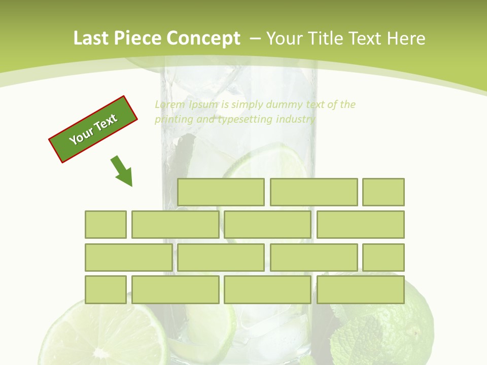 Purified Glass Soda PowerPoint Template