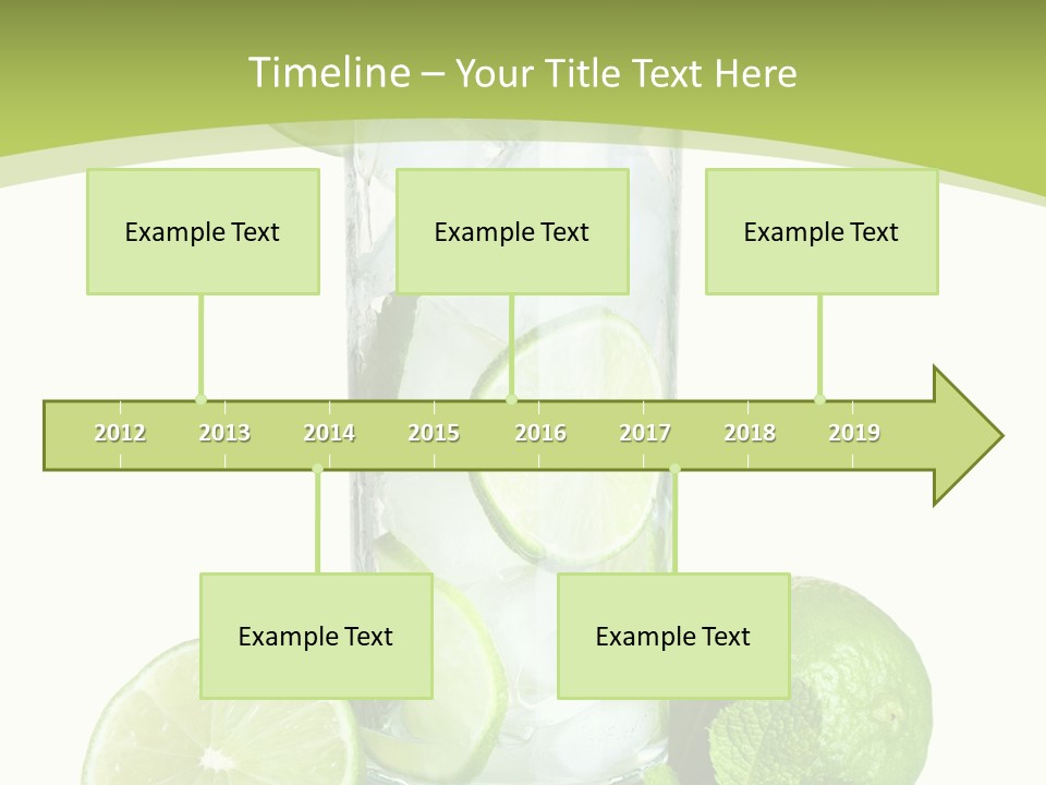 Purified Glass Soda PowerPoint Template