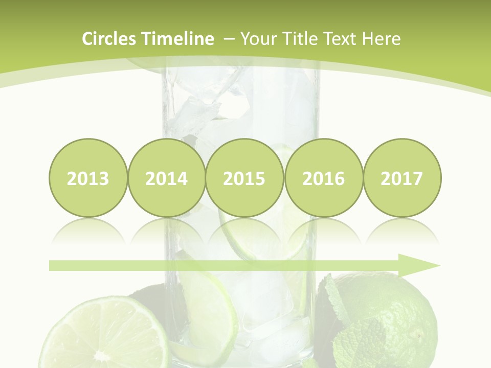 Purified Glass Soda PowerPoint Template