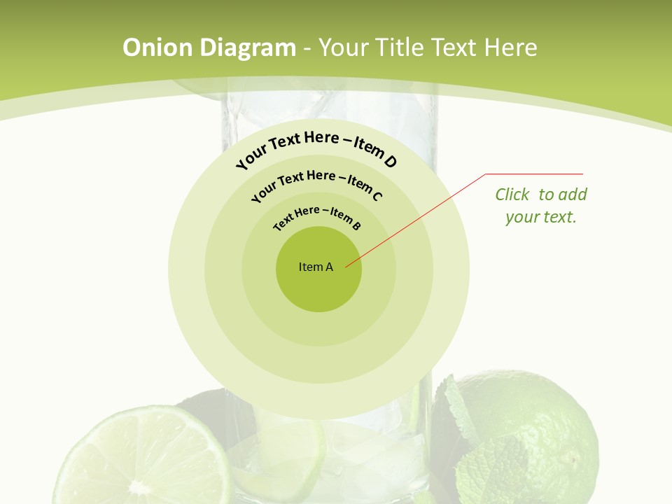 Purified Glass Soda PowerPoint Template