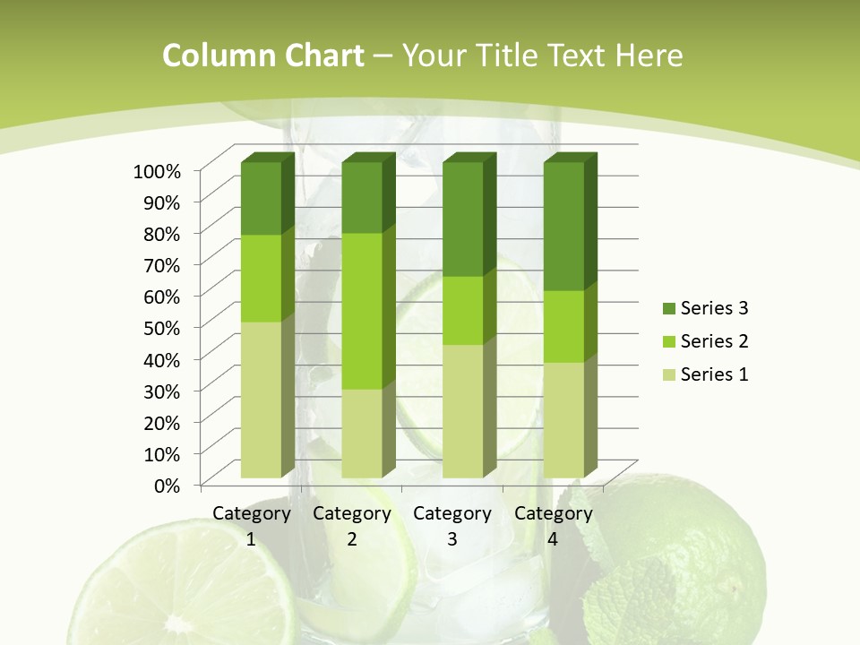 Purified Glass Soda PowerPoint Template