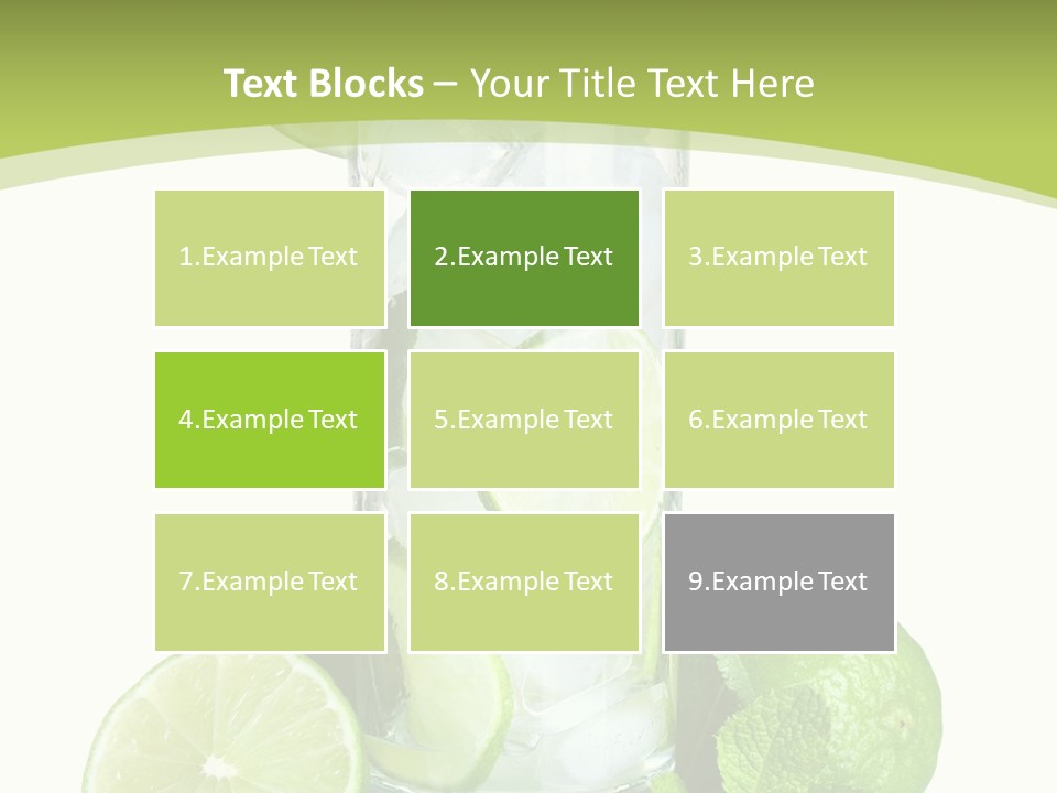 Purified Glass Soda PowerPoint Template