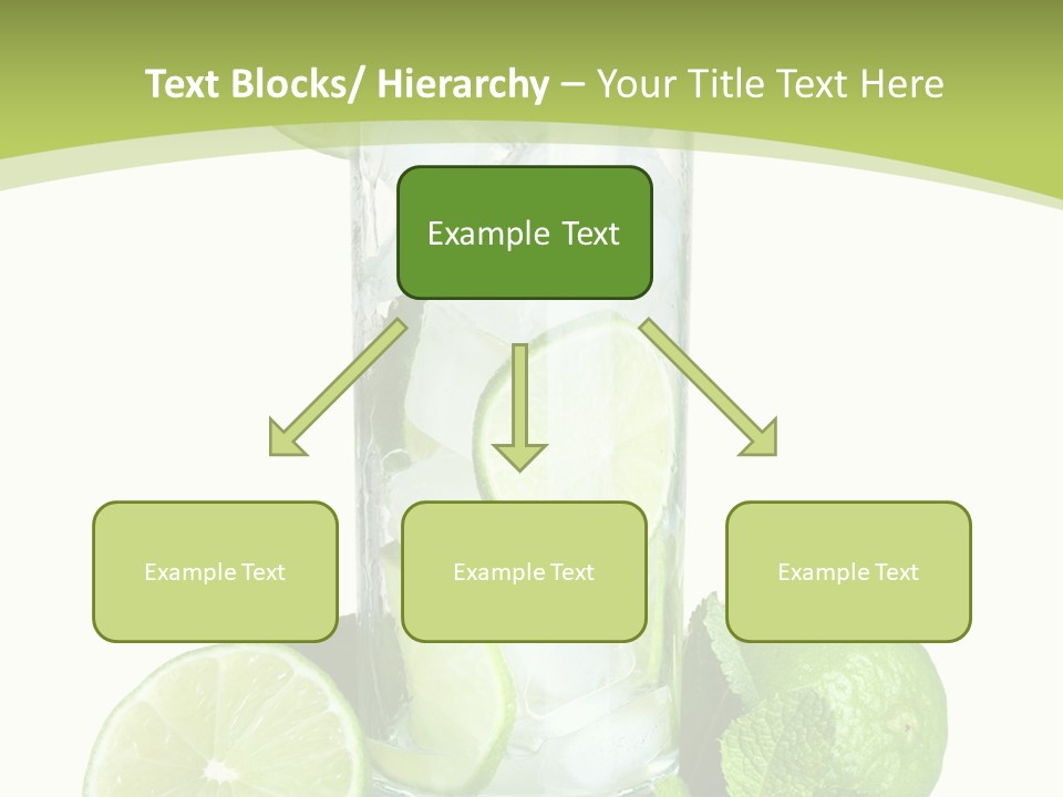 Purified Glass Soda PowerPoint Template