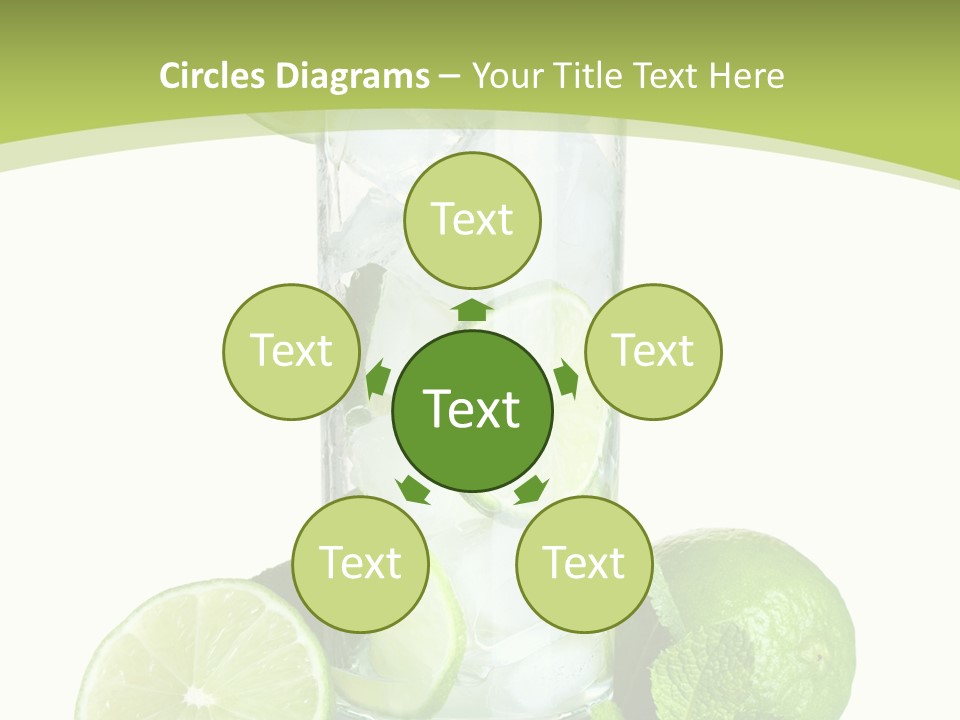 Purified Glass Soda PowerPoint Template