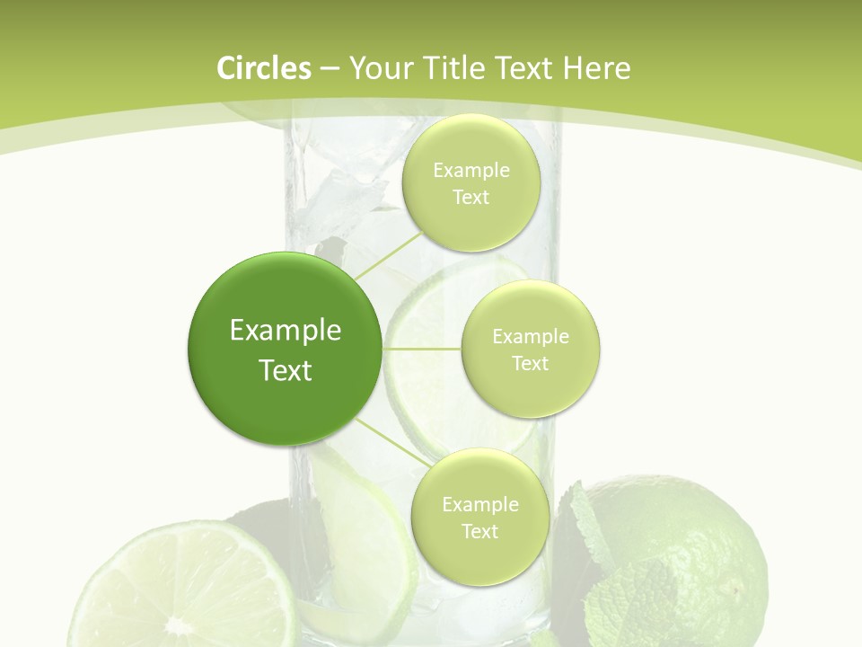 Purified Glass Soda PowerPoint Template