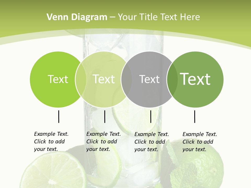Purified Glass Soda PowerPoint Template
