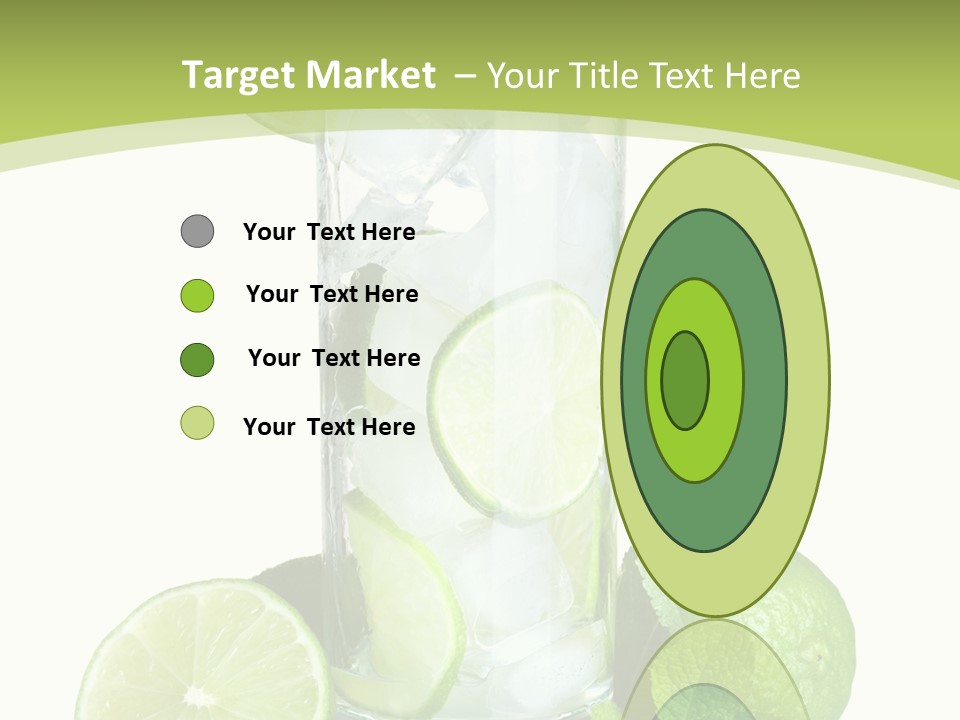 Purified Glass Soda PowerPoint Template