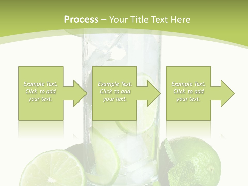 Purified Glass Soda PowerPoint Template