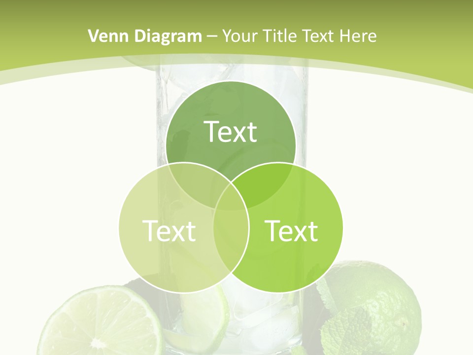 Purified Glass Soda PowerPoint Template