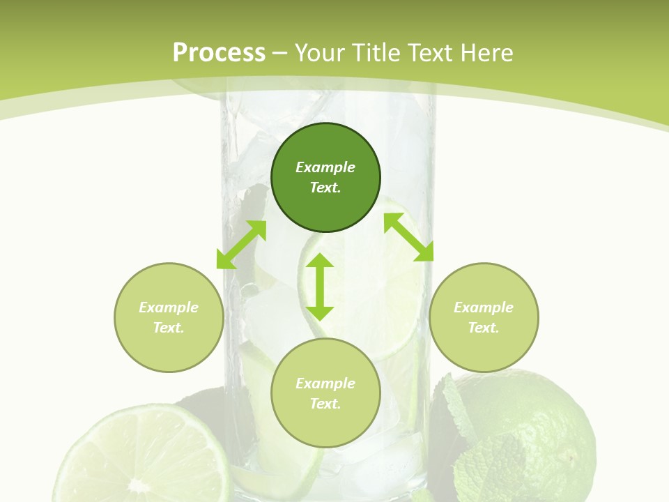 Purified Glass Soda PowerPoint Template