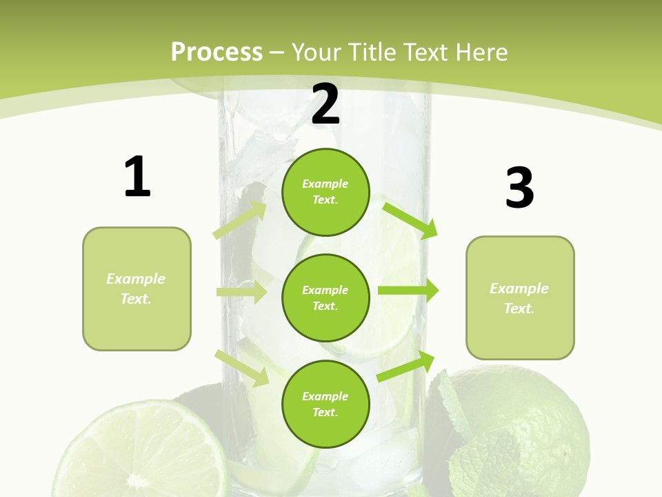Purified Glass Soda PowerPoint Template