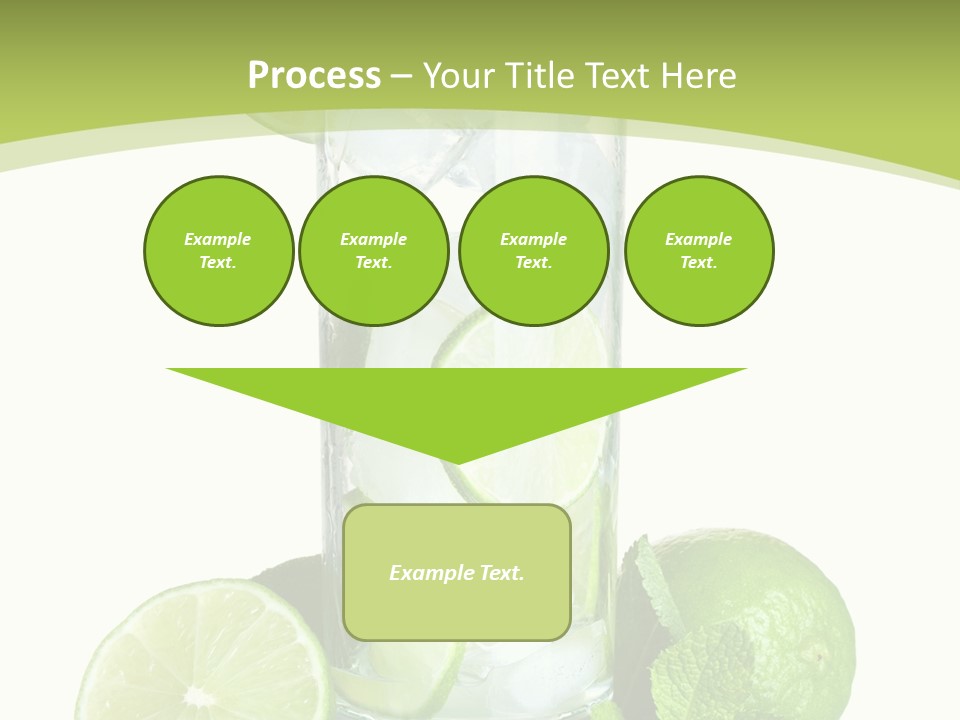 Purified Glass Soda PowerPoint Template