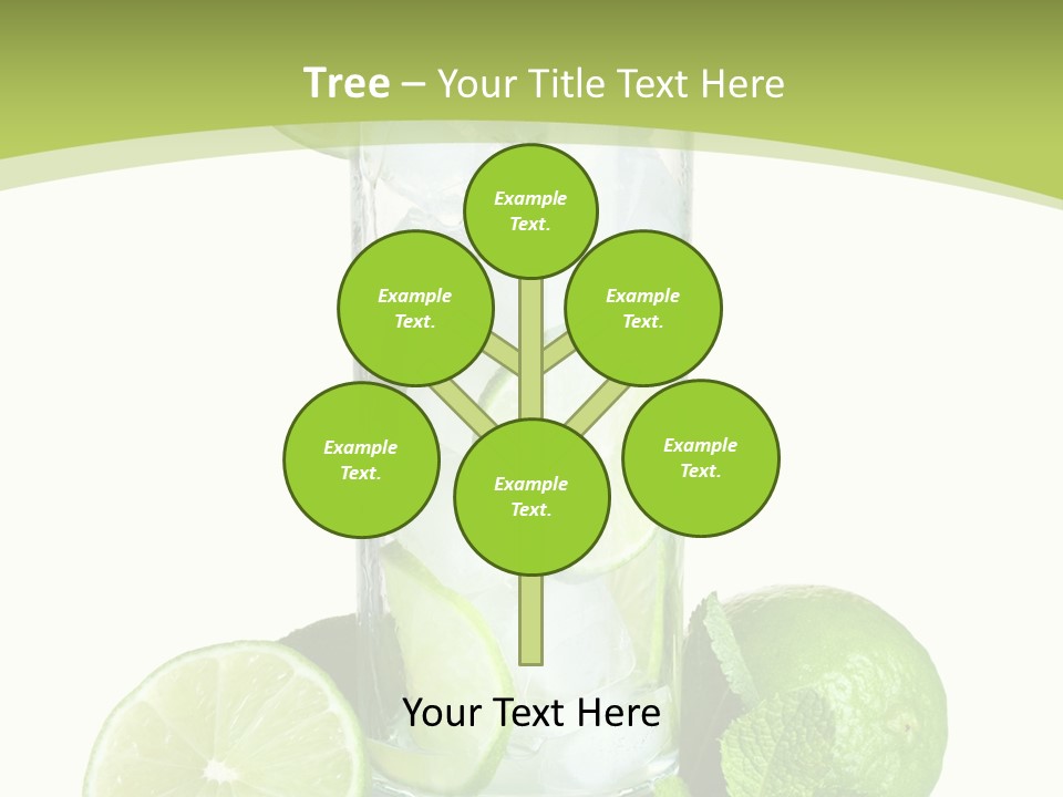 Purified Glass Soda PowerPoint Template