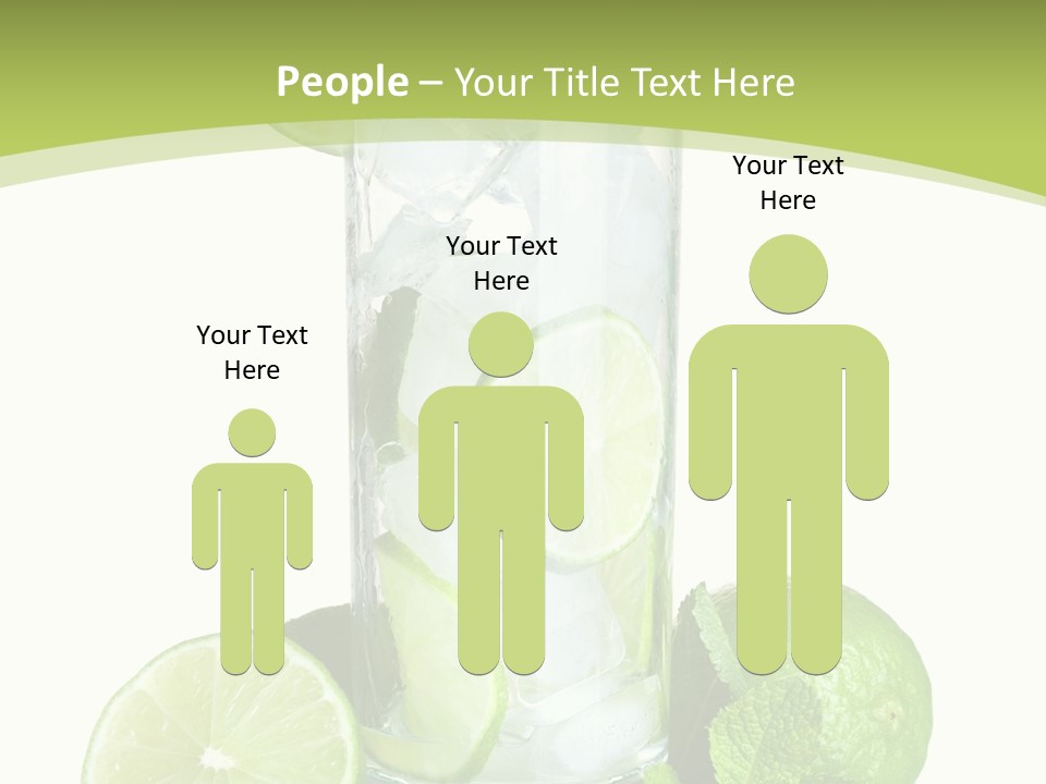 Purified Glass Soda PowerPoint Template