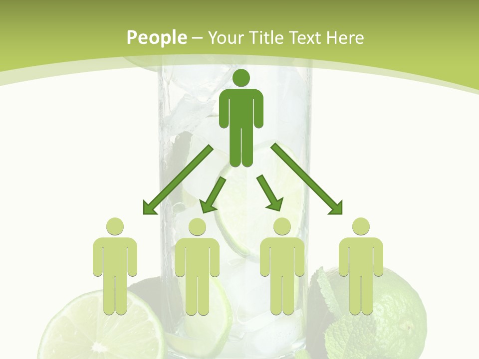 Purified Glass Soda PowerPoint Template