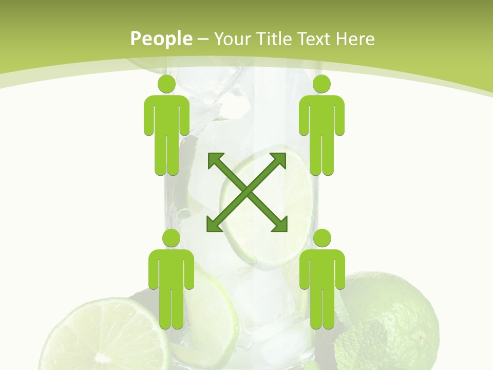 Purified Glass Soda PowerPoint Template