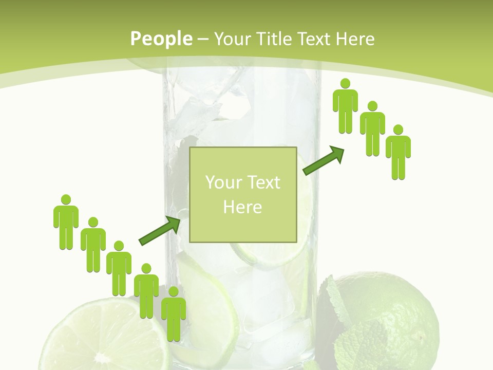 Purified Glass Soda PowerPoint Template