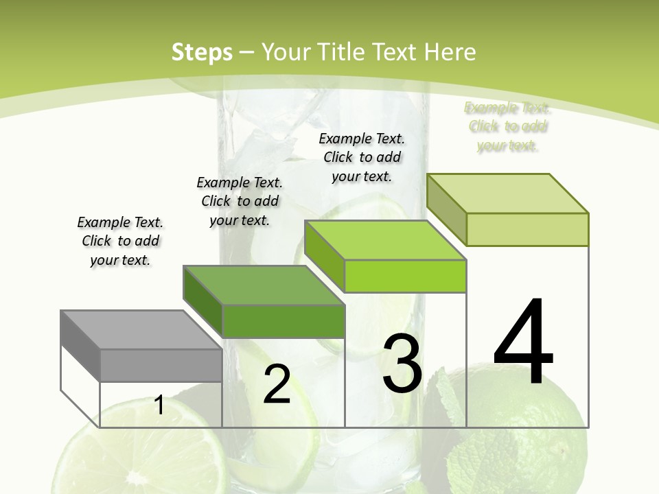 Purified Glass Soda PowerPoint Template