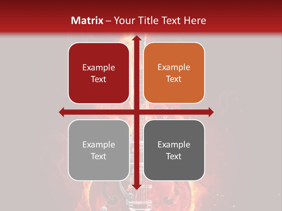 Audio Illustration Artistic PowerPoint Template