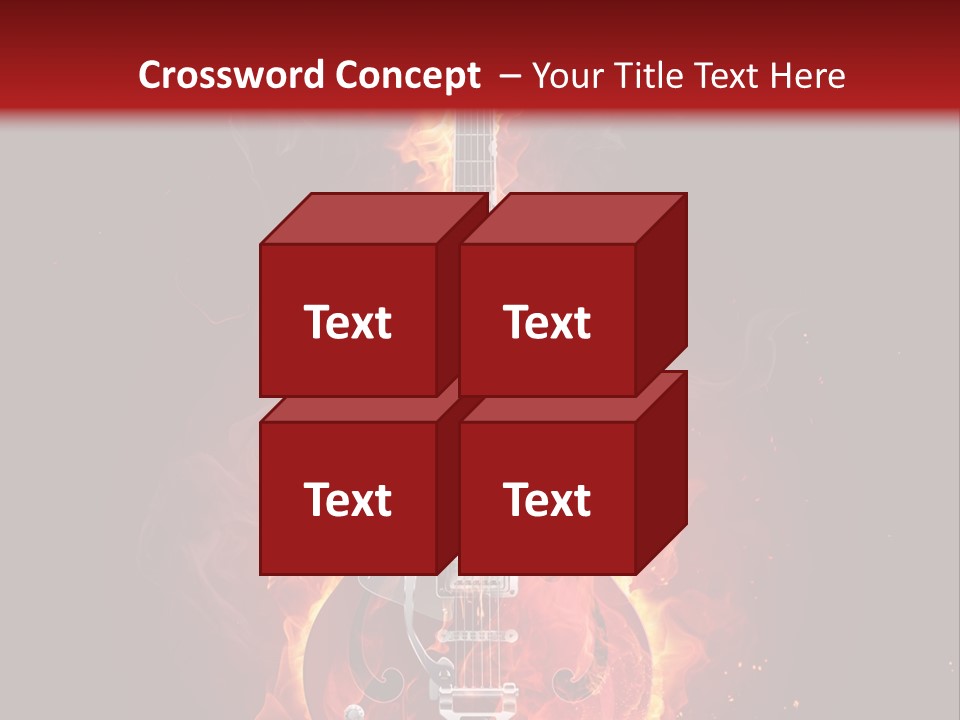 Audio Illustration Artistic PowerPoint Template