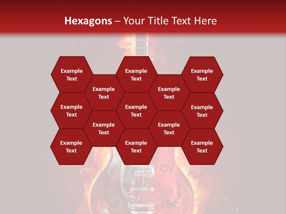 Audio Illustration Artistic PowerPoint Template