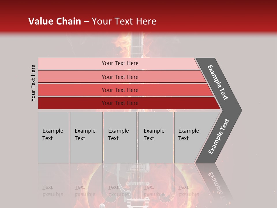 Audio Illustration Artistic PowerPoint Template