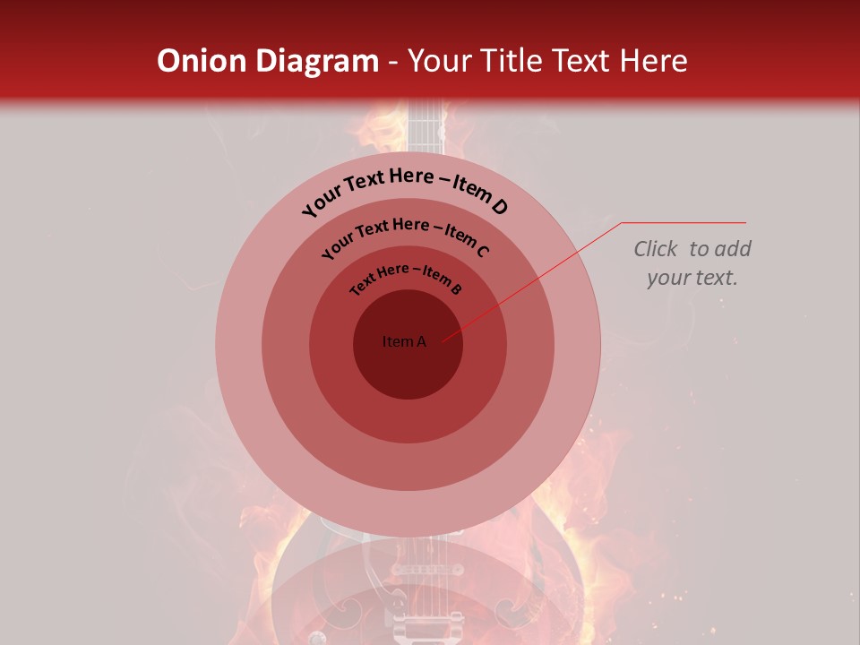 Audio Illustration Artistic PowerPoint Template