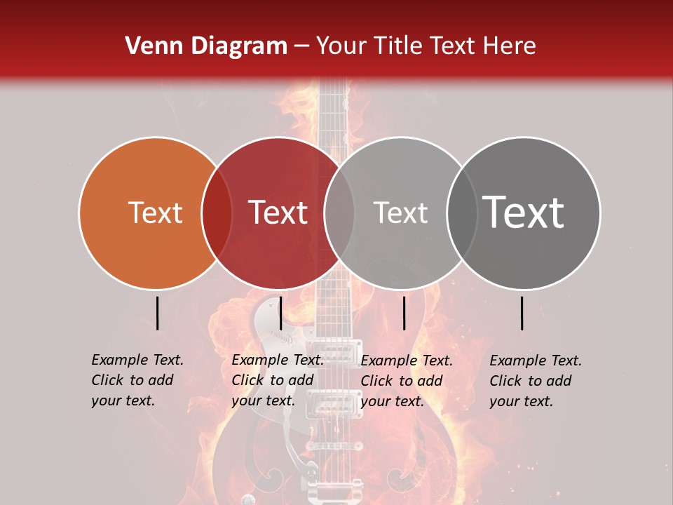 Audio Illustration Artistic PowerPoint Template