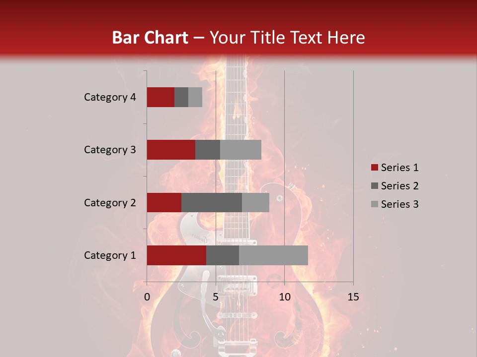 Audio Illustration Artistic PowerPoint Template