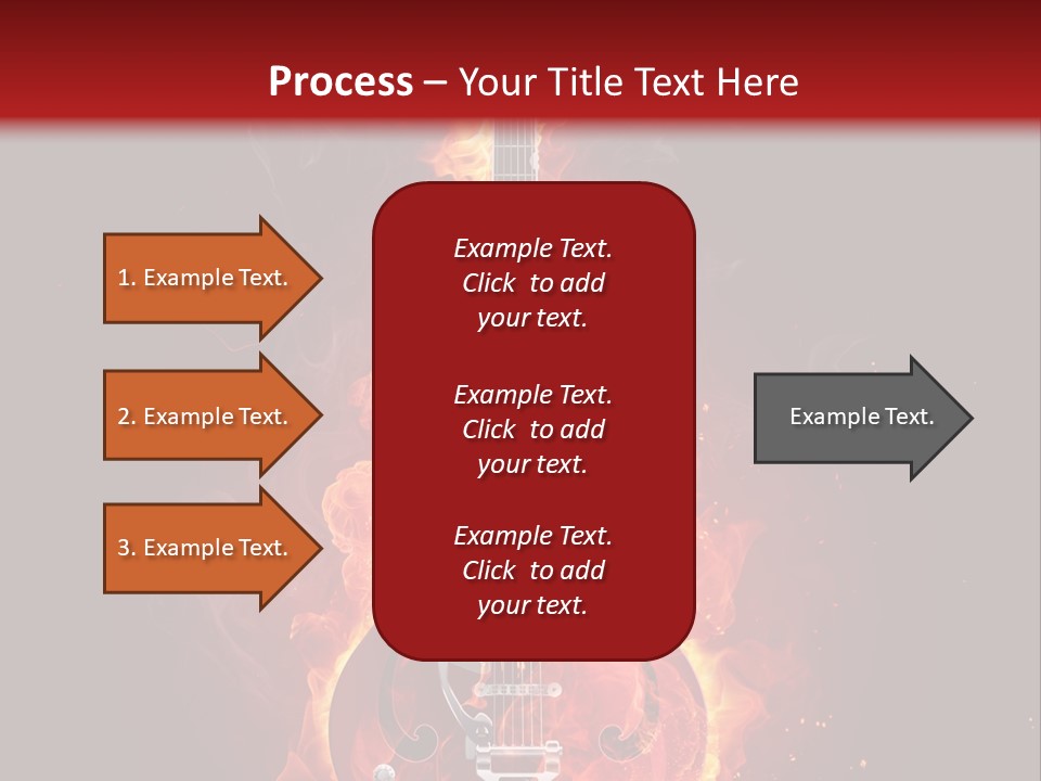 Audio Illustration Artistic PowerPoint Template