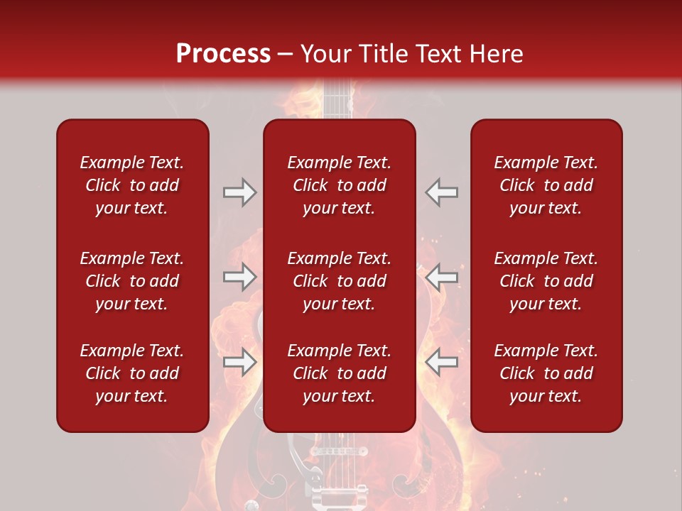 Audio Illustration Artistic PowerPoint Template