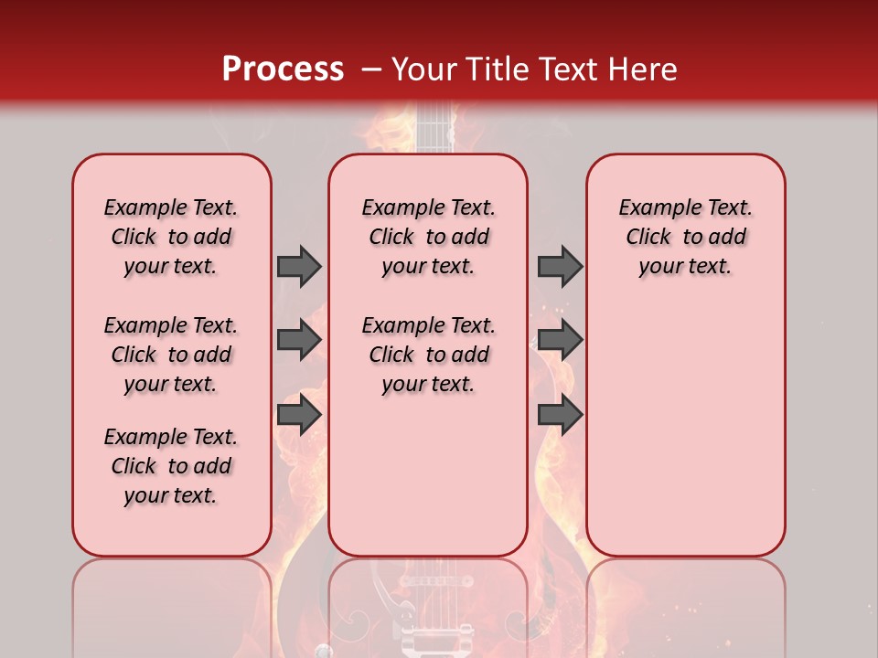 Audio Illustration Artistic PowerPoint Template