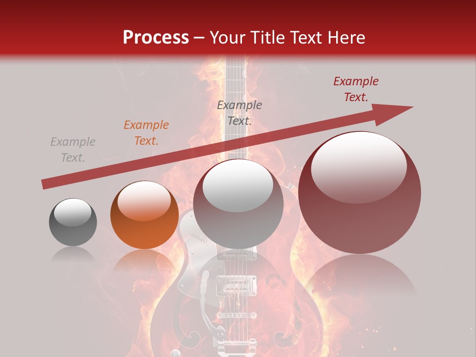 Audio Illustration Artistic PowerPoint Template