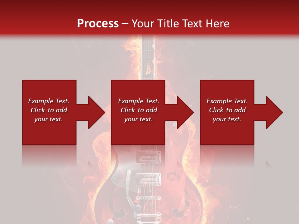 Audio Illustration Artistic PowerPoint Template