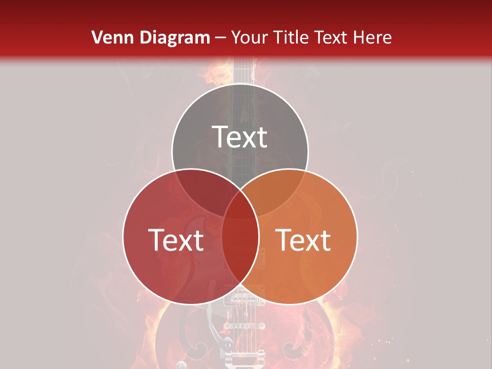 Audio Illustration Artistic PowerPoint Template