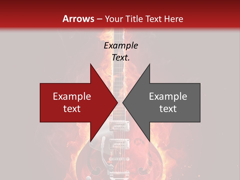 Audio Illustration Artistic PowerPoint Template