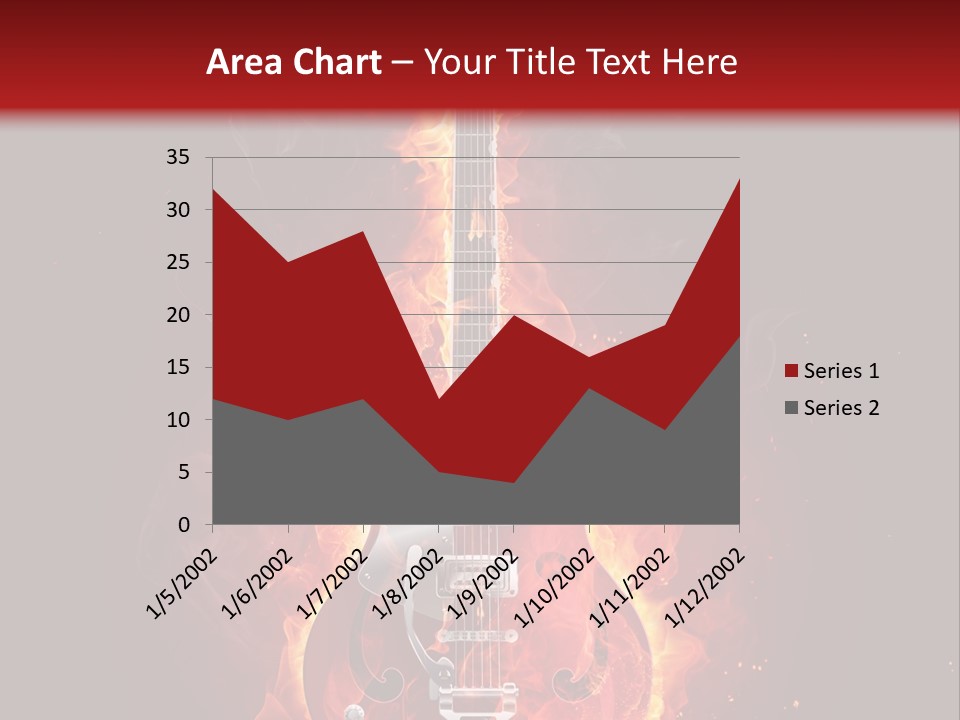 Audio Illustration Artistic PowerPoint Template