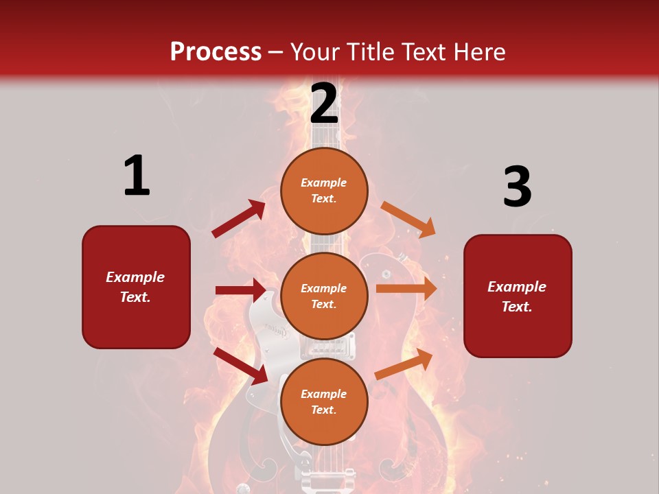 Audio Illustration Artistic PowerPoint Template