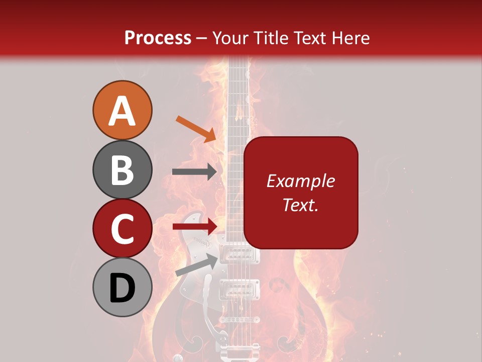 Audio Illustration Artistic PowerPoint Template